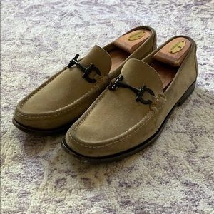 Salvatore Ferragamo Suede Loafers